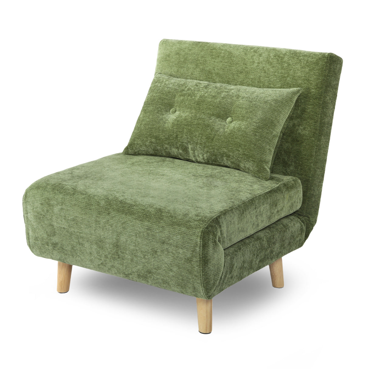 Aurora - Single Sofa Bed Chair in Premium Fabric- 1 Seater