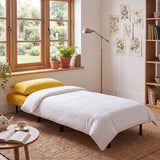 Aurora Single Sofa Bed Chair in Velvet - 1 Seater