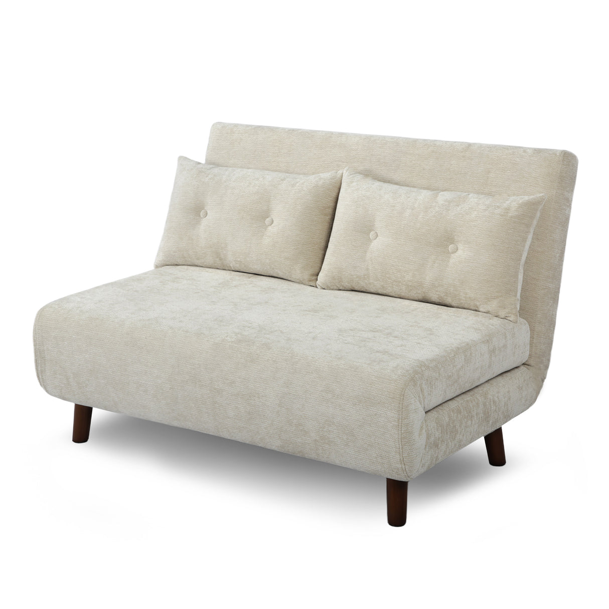 Aurora - Small Double Sofa Bed in Premium Fabric - 2 Seater