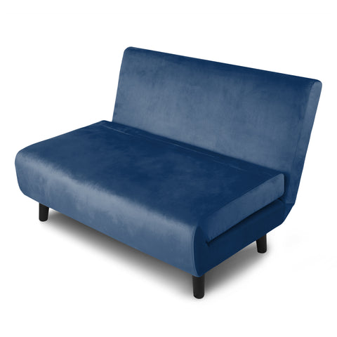 Aurora - Small Double Sofa Bed in Velvet - 2 Seater