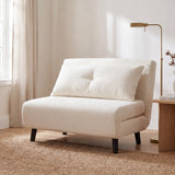Aurora Small Double Sofa Bed in Boucle - 2 Seater