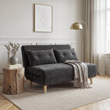 Aurora Small Double Sofa Bed in Premium Fabric - 2 Seater