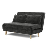 Aurora - Small Double Sofa Bed in Premium Fabric - 2 Seater