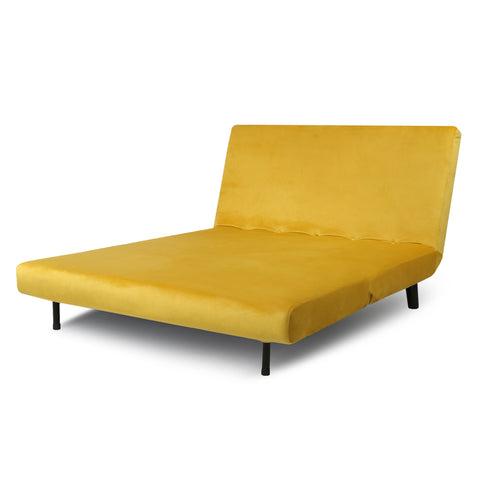 Aurora - Small Double Sofa Bed in Velvet - 2 Seater