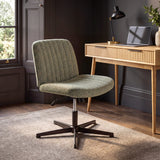BAO BUN Fixed Leg Tweed Office Chair