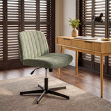 BAO BUN Fixed Leg Tweed Office Chair