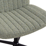BAO BUN Fixed Leg Tweed Office Chair