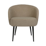 Comodo – Armchair in Teddy Fleece Fabric (Single Chair)