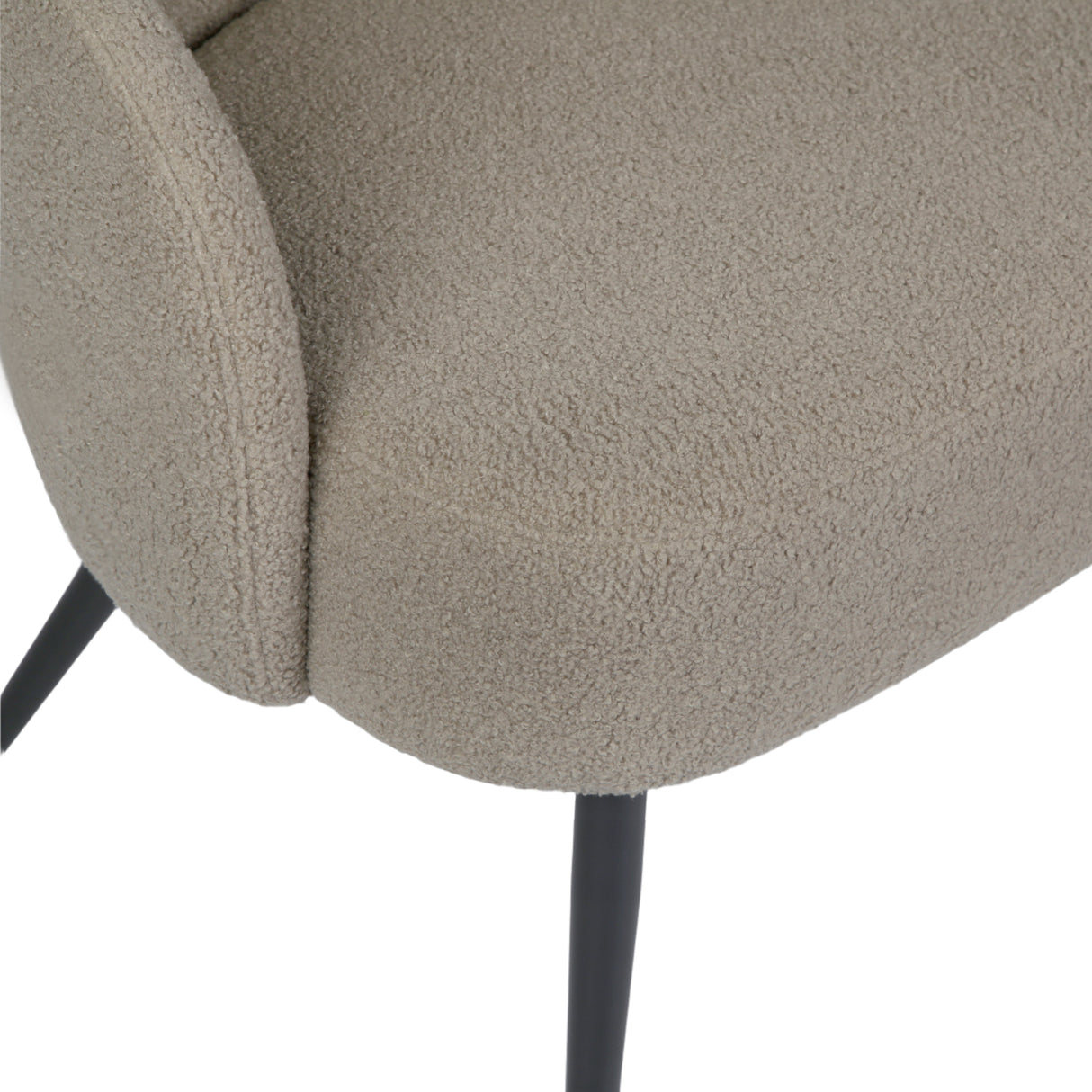 Comodo – Armchair in Teddy Fleece Fabric (Single Chair)