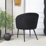 Comodo – Armchair in Teddy Fleece Fabric (Single Chair)
