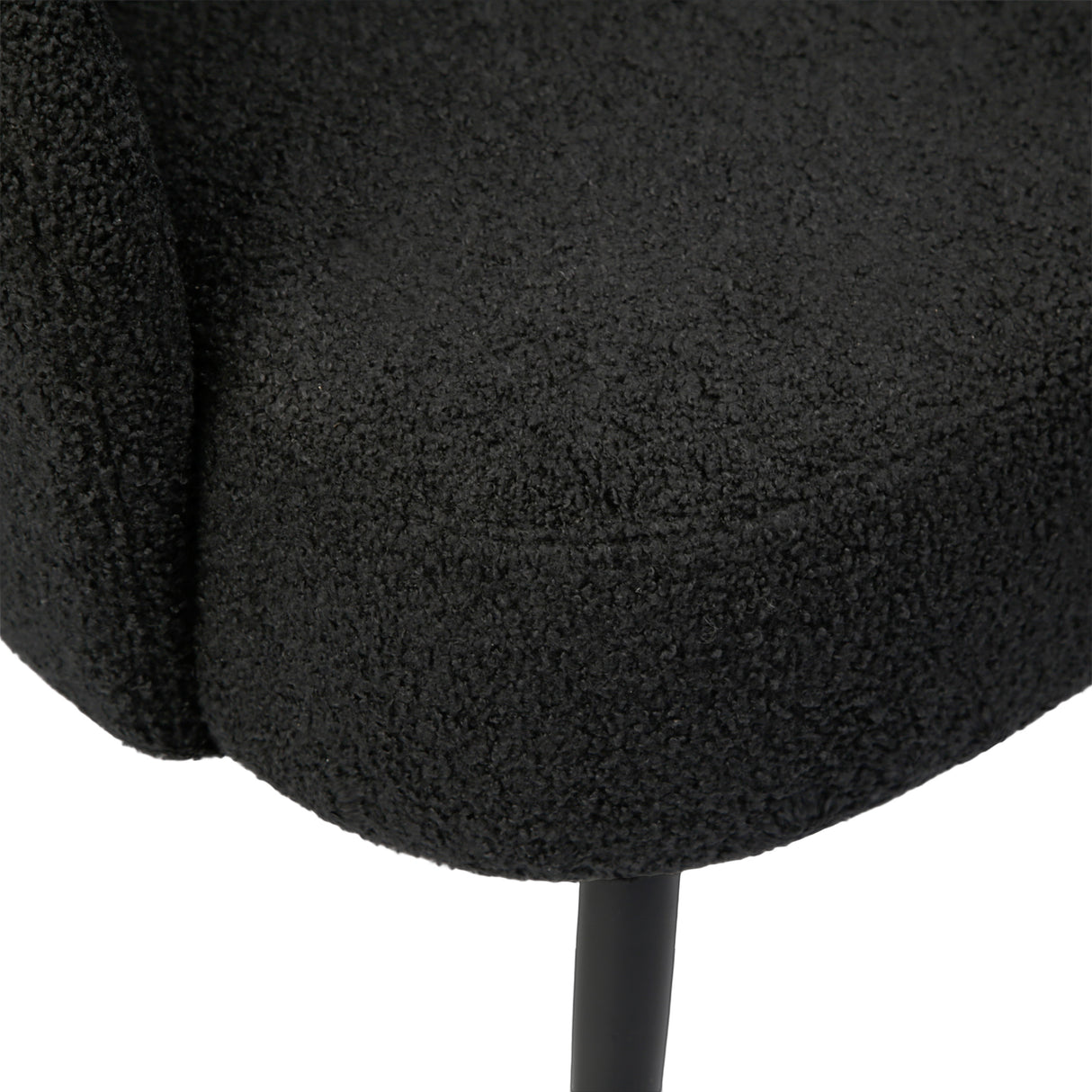 Comodo – Armchair in Teddy Fleece Fabric (Single Chair)