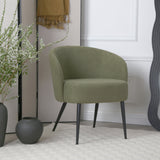 Comodo – Armchair in Teddy Fleece Fabric (Single Chair)