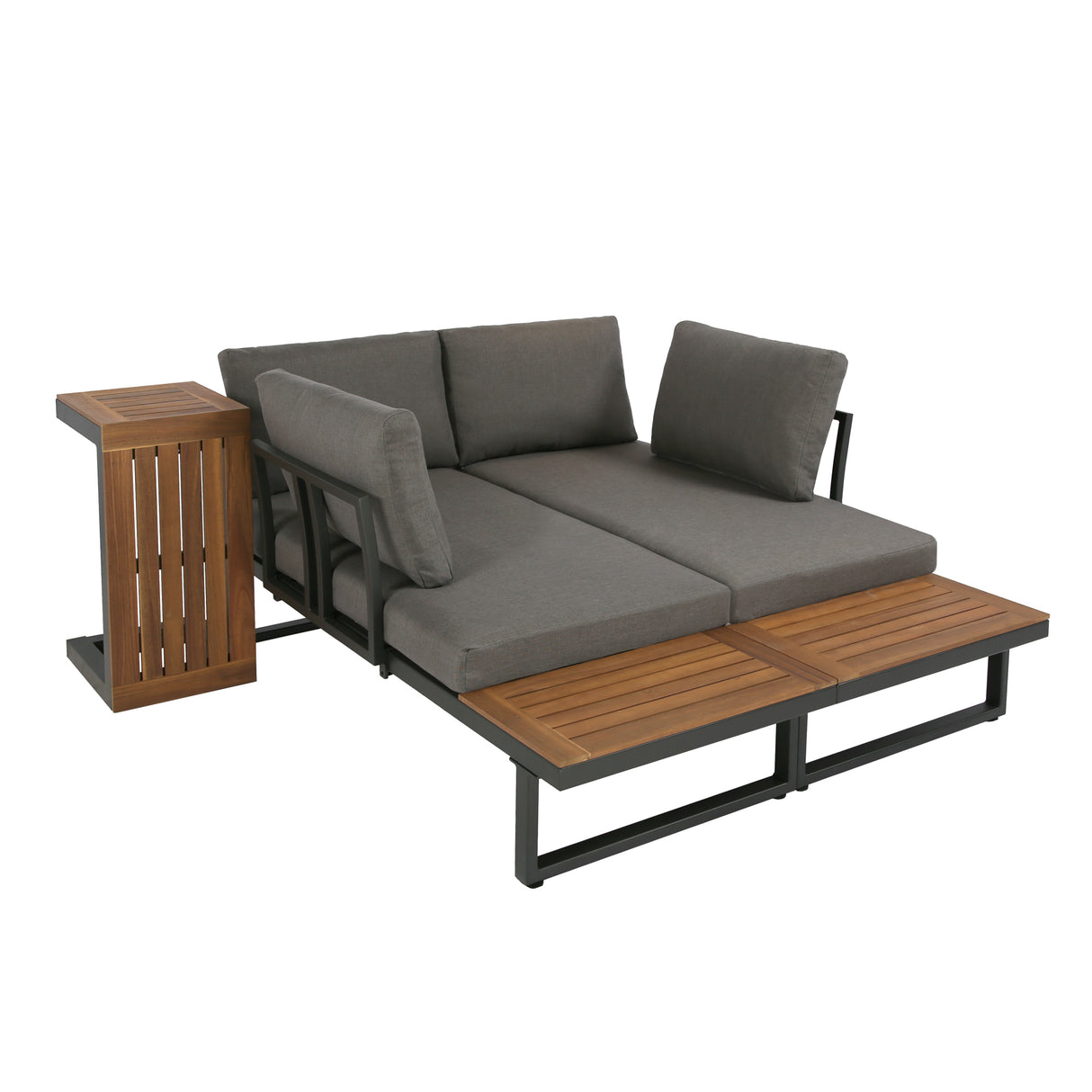 Demeter - Garden Modular Corner Sofa - Convertible into x2 Sun Loungers