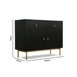 Devon - 2 Door Cabinet with Drawers