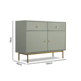 Devon - 2 Door Cabinet with Drawers