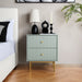 Devon - Bedside Table with 2 Drawers