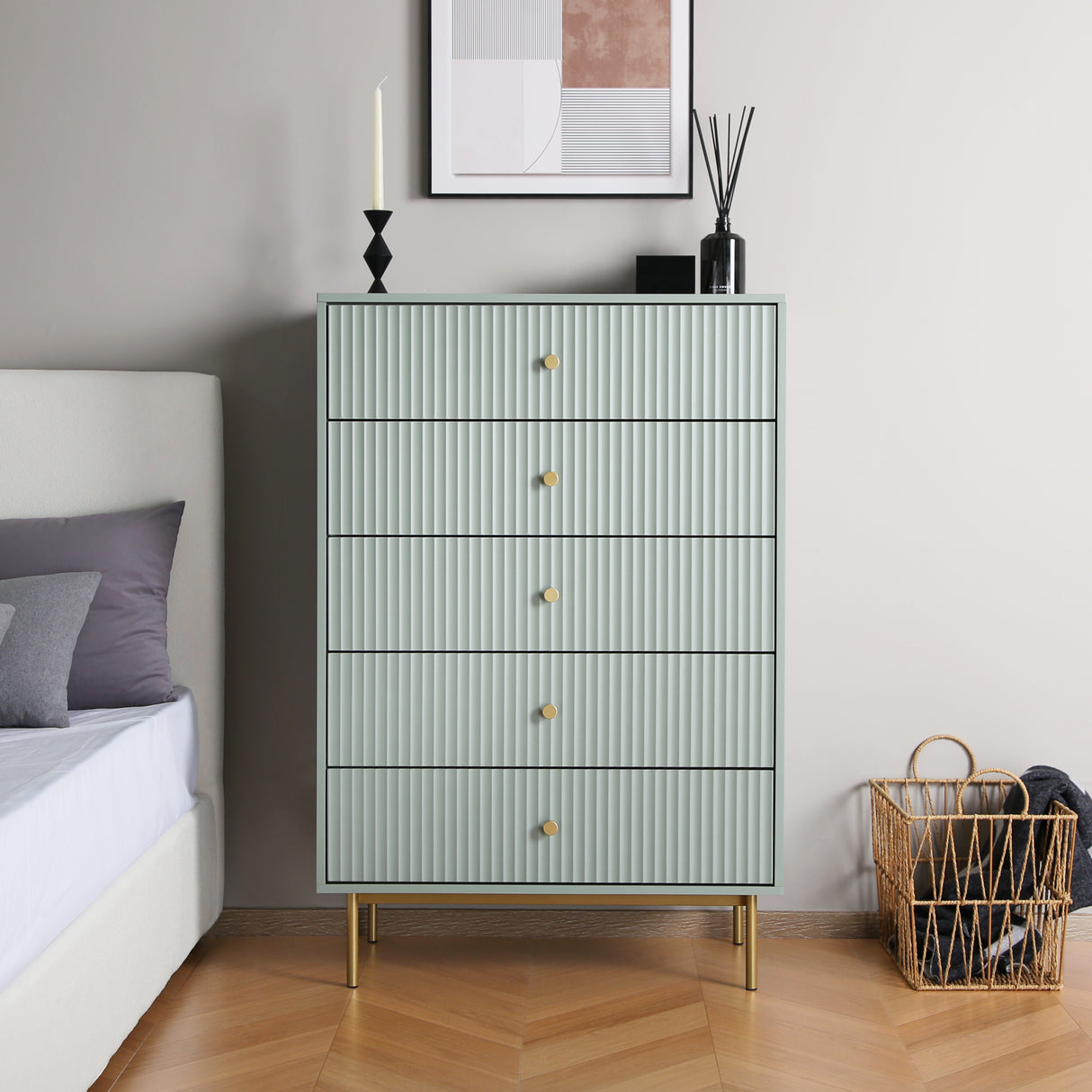 Devon - Large Chest of Drawers - 5 Drawers