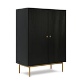 Devon - Highboard Storage Cabinet with Doors