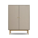 Devon - Highboard Storage Cabinet with Doors