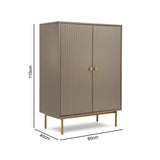 Devon - Highboard Storage Cabinet with Doors
