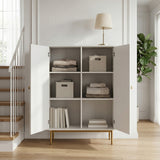 Devon Highboard Storage Cabinet with Doors - 4 Colours