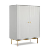 Devon - Highboard Storage Cabinet with Doors
