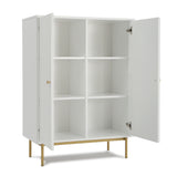 Devon - Highboard Storage Cabinet with Doors