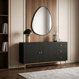 Devon Large Sideboard Cabinet with Storage - 4 Colours