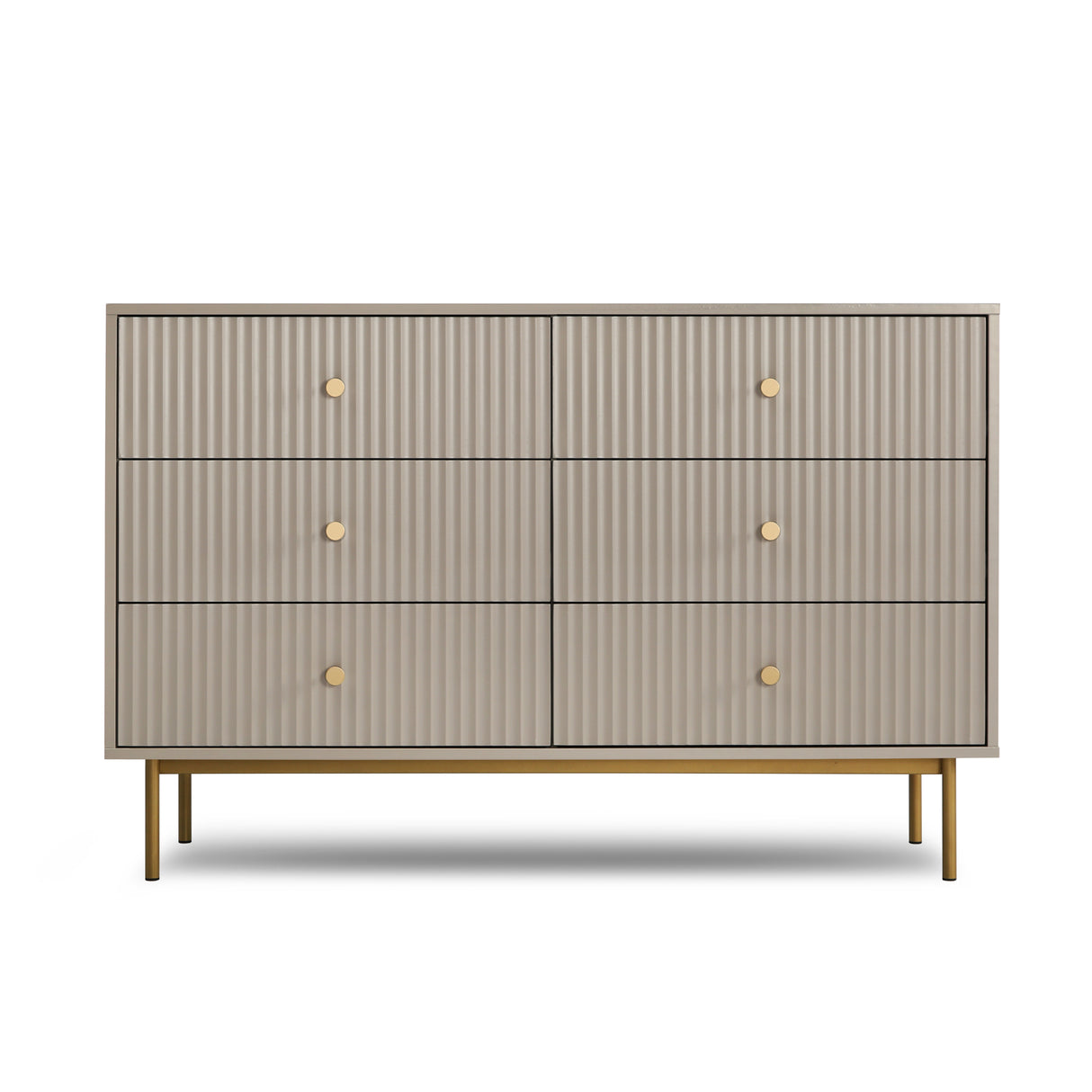 Devon - Wide Chest of Drawers - 6 Drawers