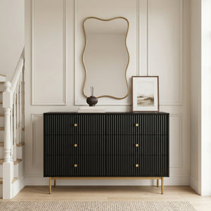 Devon - Wide Chest of Drawers - 6 Drawers