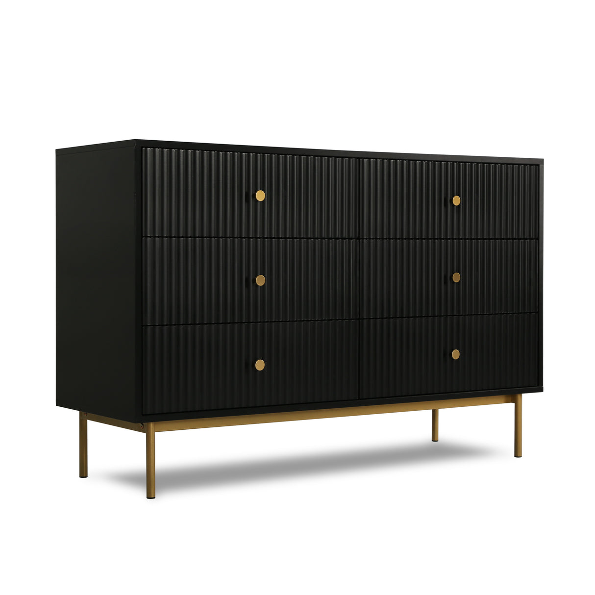 Devon - Wide Chest of Drawers - 6 Drawers