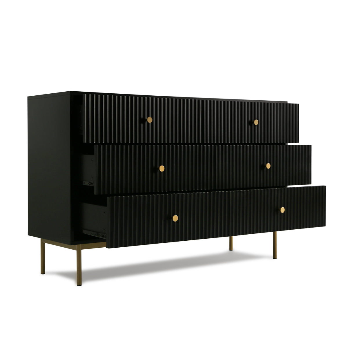 Devon - Wide Chest of Drawers - 6 Drawers