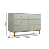 Devon - Wide Chest of Drawers - 6 Drawers