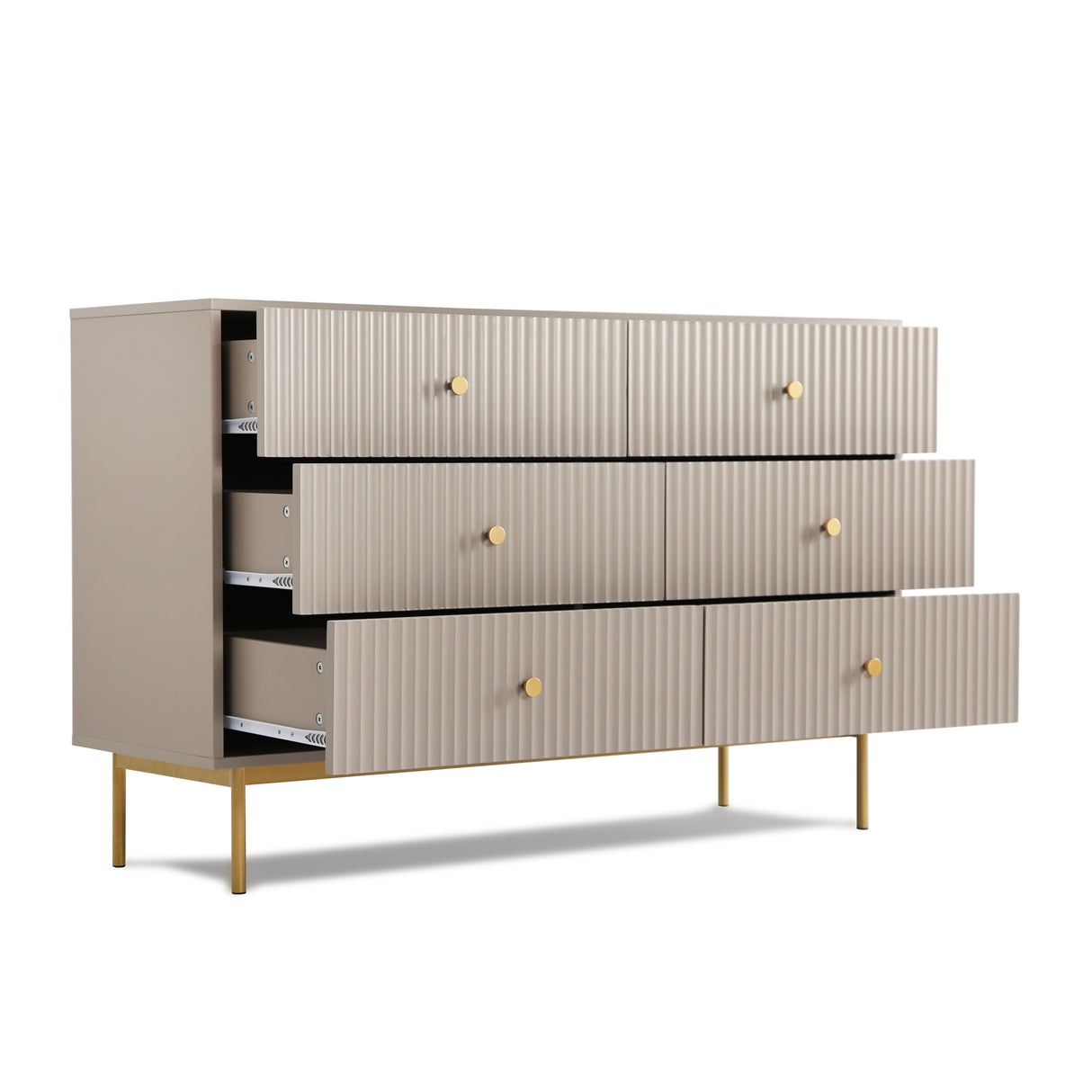 Devon - Wide Chest of Drawers - 6 Drawers
