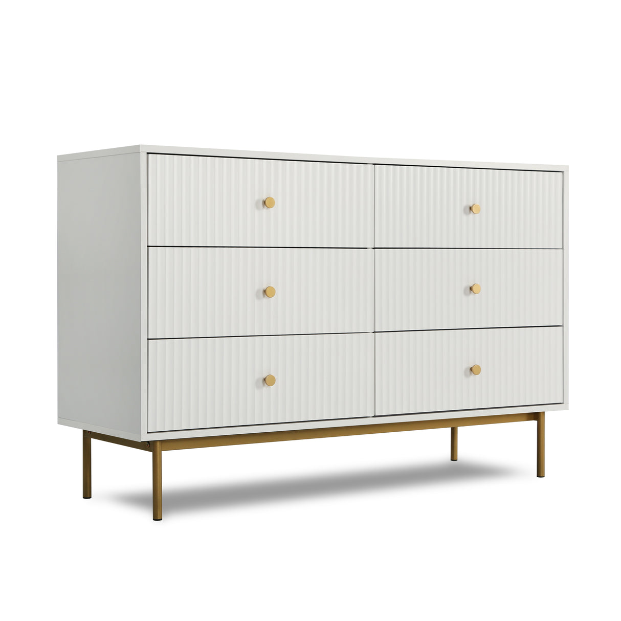 Devon - Wide Chest of Drawers - 6 Drawers