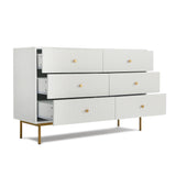 Devon - Wide Chest of Drawers - 6 Drawers