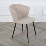 Dunelm Boucle - Occasional Chair - Beige