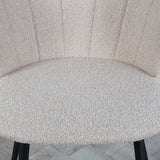 Dunelm Boucle - Occasional Chair - Beige