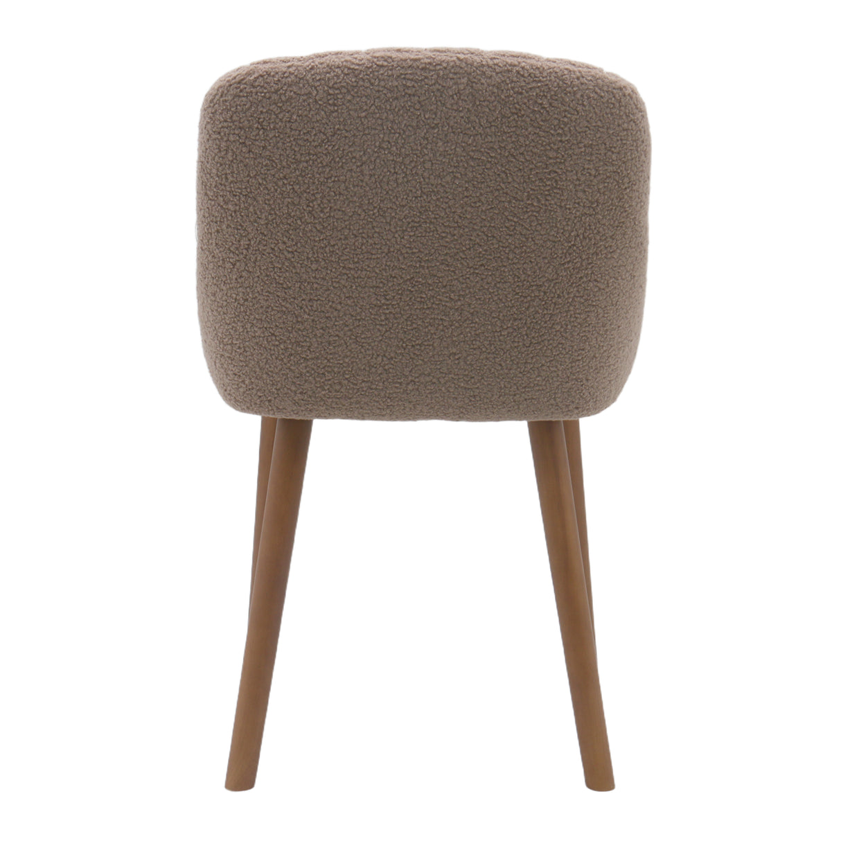 Emilia Dining Chairs Set of 2 – Boucle Upholstered Modern Dining Chairs