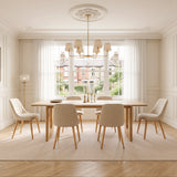 Emilia Dining Chairs Set of 2 Linen Upholstered
