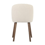 Emilia Dining Chairs Set of 2 Boucle Upholstered