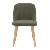 Emilia Dining Chairs Set of 2 – Boucle Upholstered Modern Dining Chairs