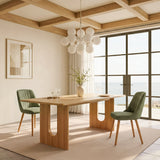 Emilia Dining Chairs Set of 2 Linen Upholstered