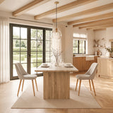 Emilia Dining Chairs Set of 2 Linen Upholstered