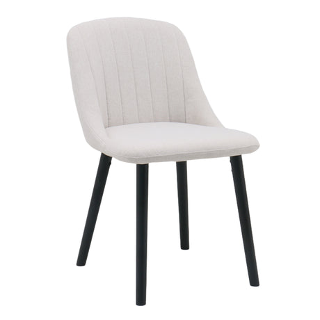 Emilia Dining Chairs Set of 2 – Boucle Upholstered Modern Dining Chairs