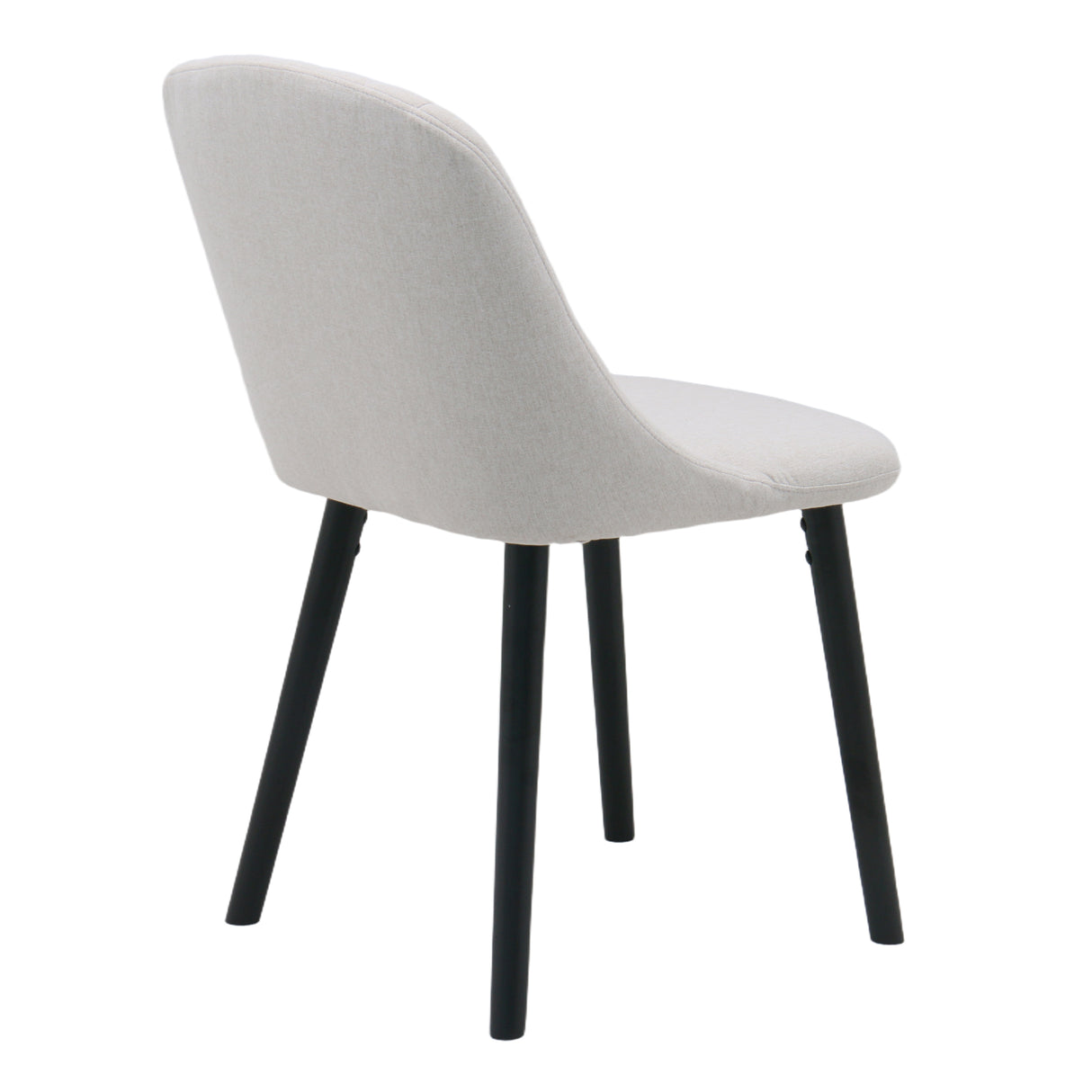 Emilia Dining Chairs Set of 2 – Boucle Upholstered Modern Dining Chairs