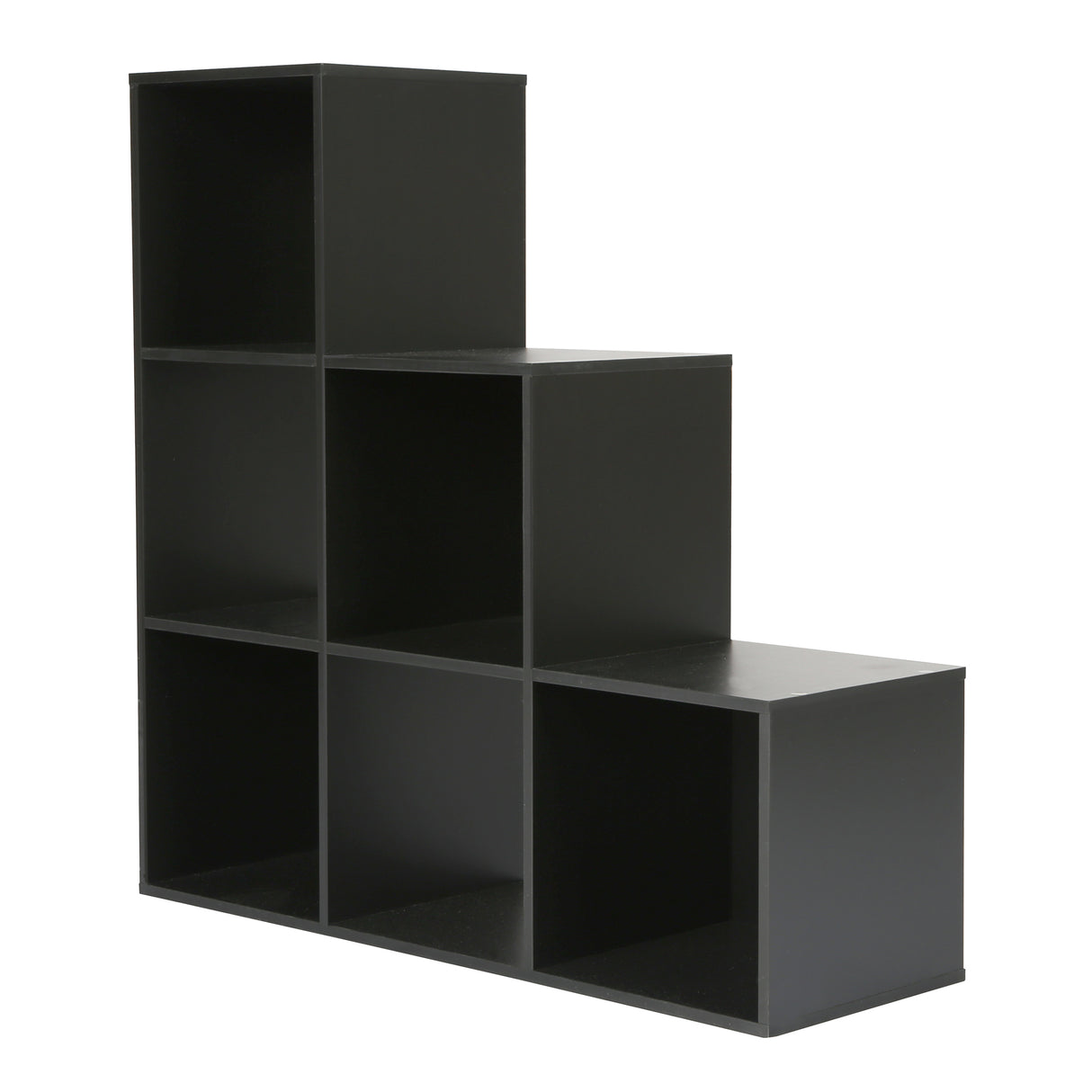 Jane - 123 Bookcase - Cube storage boxes (Black or Oak)