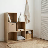Jane 1-2-3 Bookcase – Cube Storage Unit (Black or Oak)