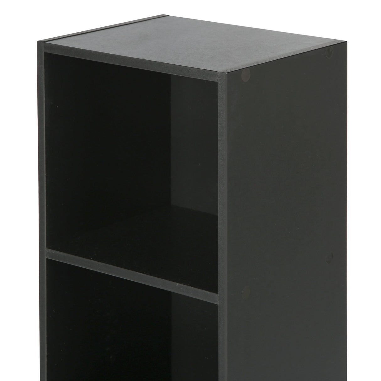 Jane - 4x1 Bookcase - Cube storage boxes (Black or Oak)