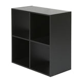 Jane - 2x2 Bookcase - Cube storage boxes (Black or Oak)